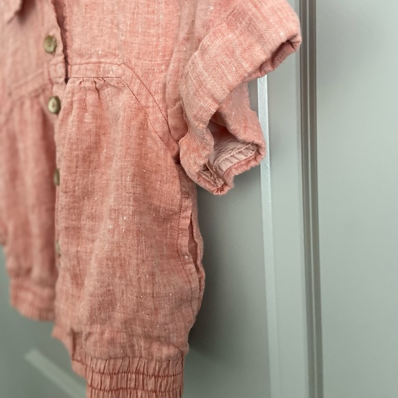 Crop Top Button Down Size S - Picture 6 of 6